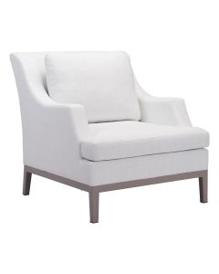 Capri Arm Chair Champagne White