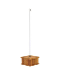 Cedar Box Light Post