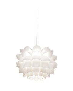 Chandelier, Flower White 19.5"