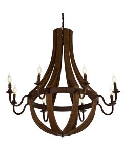 Chandelier, Chateau 41" 8 Light