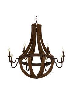 Chandelier, Chateau 41" 8 Light