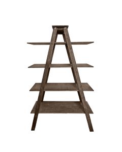 Chateau Ladder Shelf  & Back Bar 4'
