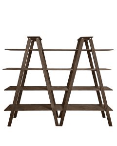 Chateau Ladder Shelf & Back Bar 8'