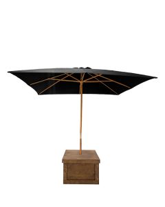 Chateau Box with 10' Black Umbrella