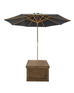 Chateau Box with 9' Black Umbrella