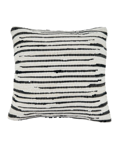 Chindi Black and White Pillow