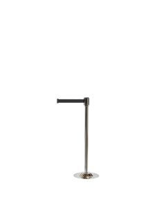 Chrome Stanchion with Retractable Belt-1