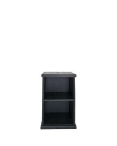 Classic Black Wood Shelf & Back Bar 42"