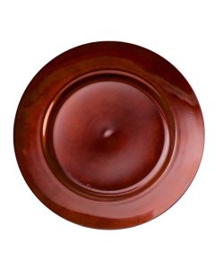 Copper Resin Charger Plate 13"