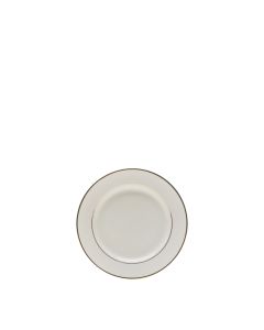 Cream Gold Rim Saucer 5.5"