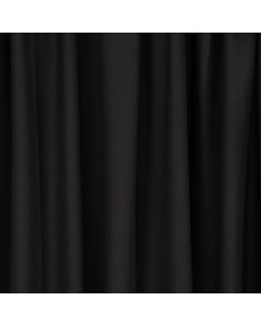 Drape Basic Banjo Black 3' High x 12' Wide