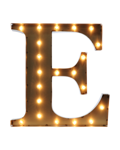Marquee Letter "E"