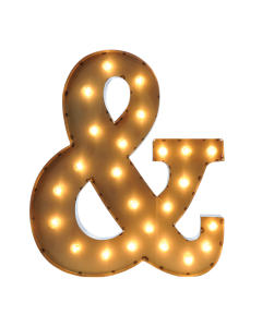 Marquee Symbol "&"