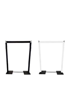Floor Partition with Trim 5'w x 7'h