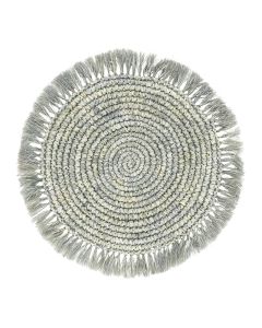 Fringe Driftwood Placemat 15"