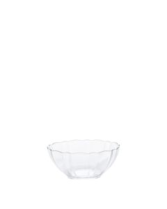Glass Scalloped Bowl 11 oz