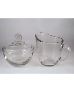 Clear Glass Creamer 7 oz