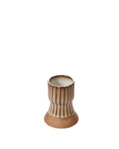 Glazed Candle Holder 3.25"
