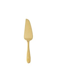 Gold Cake Server 11"