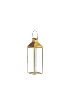Founder Gold Lantern 18" Indoor