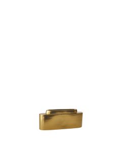 Gold Metallic Planter 12" x 5"