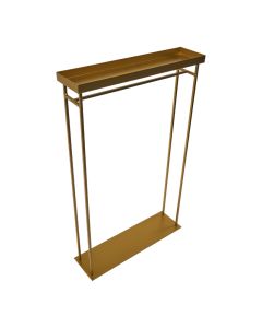 Gold Metal Planter Stand 19.75" x 31"