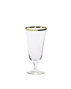 Gold Rim Water / Beer 15 oz