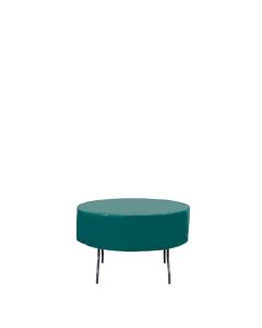 Green Vinyl Cover 48" Round with 15" Drop