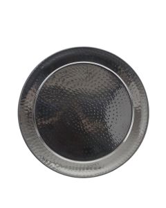 Hammered Round Tray 18"
