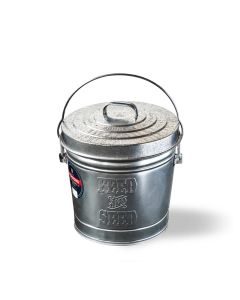 Hot Ash Pail / Bucket, 6 Gal with Lid 