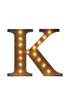 Marquee Letter "K"