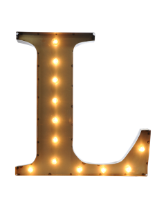 Marquee Letter "L"