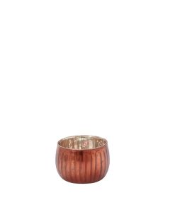 Lulu Copper Candle Holder 2.25" x 3.25"