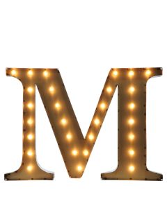 Marquee Letter "M"