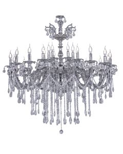 Chandelier, Majestic Crystal 48"