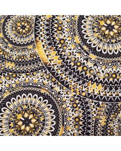Medallion Black & Gold
