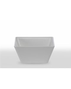 Bowl Melamine Square 9" x 4" 125 oz
