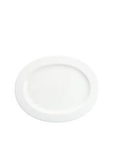 Mia White Platter 12"