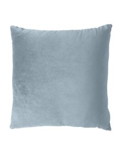Misty Blue Velvet Pillow