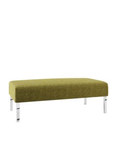 Monaco Fern Boucle Lounge Rectangle Ottoman