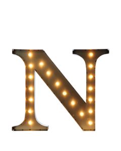 Marquee Letter "N"