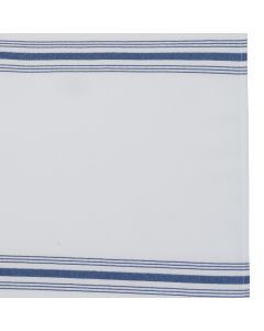 Navy Stripe Bistro 18" x 22" Rectangle Napkin 