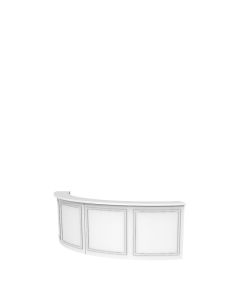 Olivier White Curve Bar 14'