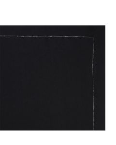 Onyx Hemstitch Napkin