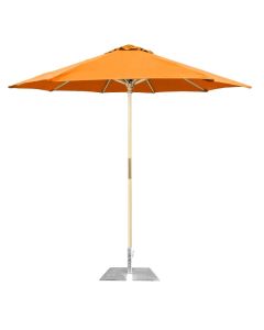 Orange Market Umbrella 9'