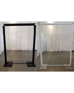 Floor Partition with Trim 5'w x 7'h