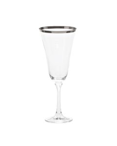 Platinum Rim Wine 13 oz