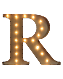 Marquee Letter "R"