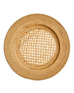 Rattan Maple Charger 13"