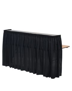 Rectangle Bar with Skirt 8'